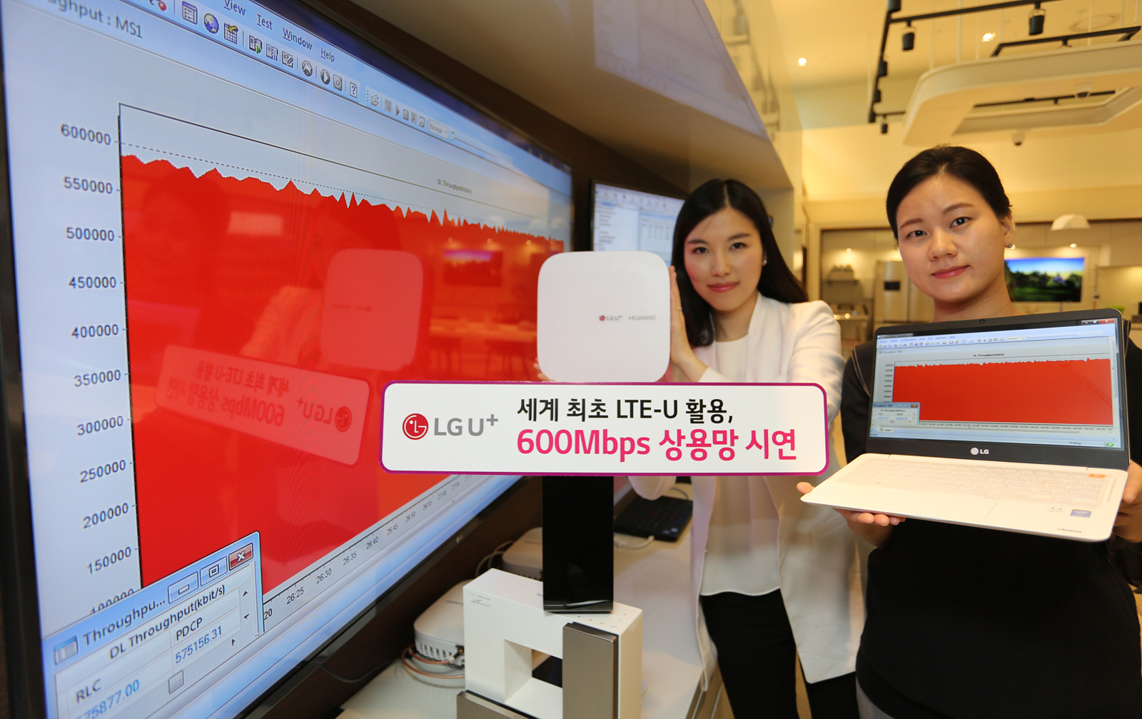 LG유플러스, LTE-U로 600Mbps 시대 앞당긴다