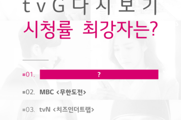 2월 넷째 주 유플러스 tvG 다시보기 시청률 최강자는?