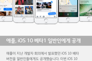 [7월 2주 IT News] iOS 10 베타1 공개, 화웨이 특허 소송 등