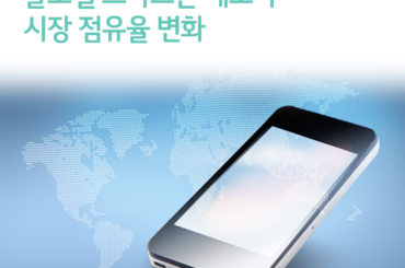 글로벌 스마트폰 제조사들의 시장 점유율 변화