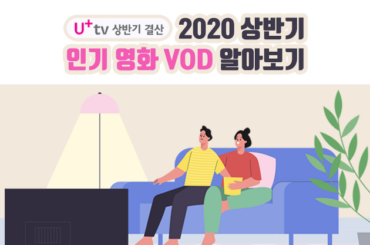 올해 상반기 U+tv에서 가장 인기 있었던 영화 <000>은?