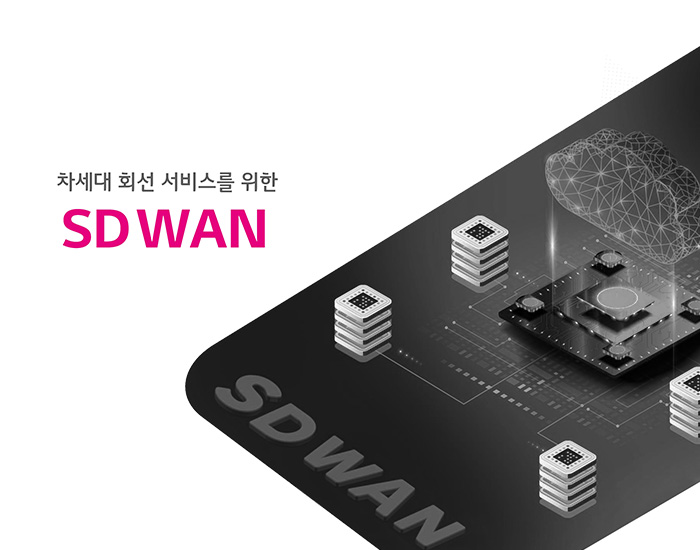 기업 네트워크에 최적화된 서비스, SD WAN