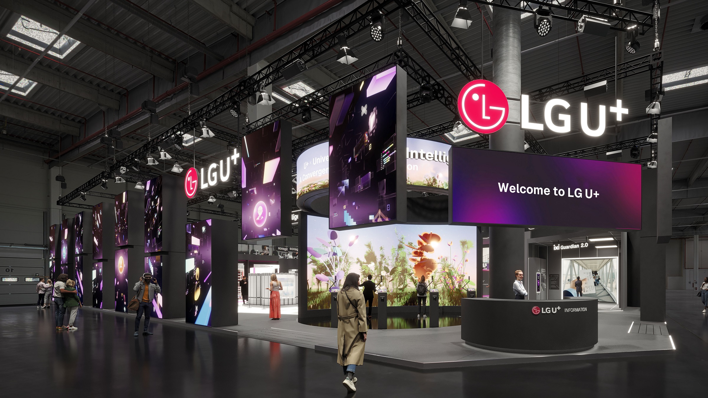 0223 LG U+, MWC26서 ‘사람중심 AI’로 만드는 미래 공개