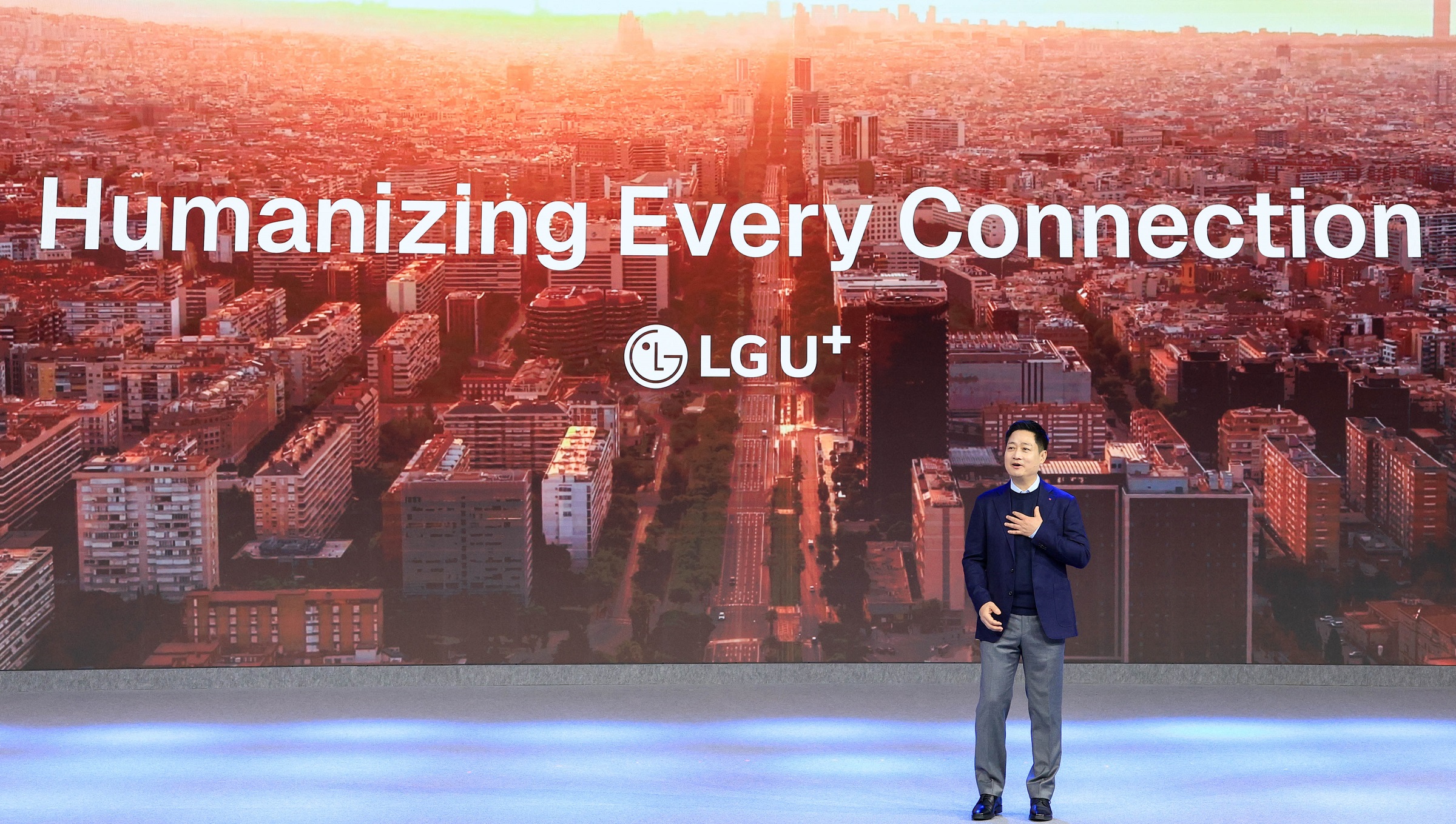 MWC 홍범식 LG유플러스 대표 기조연설