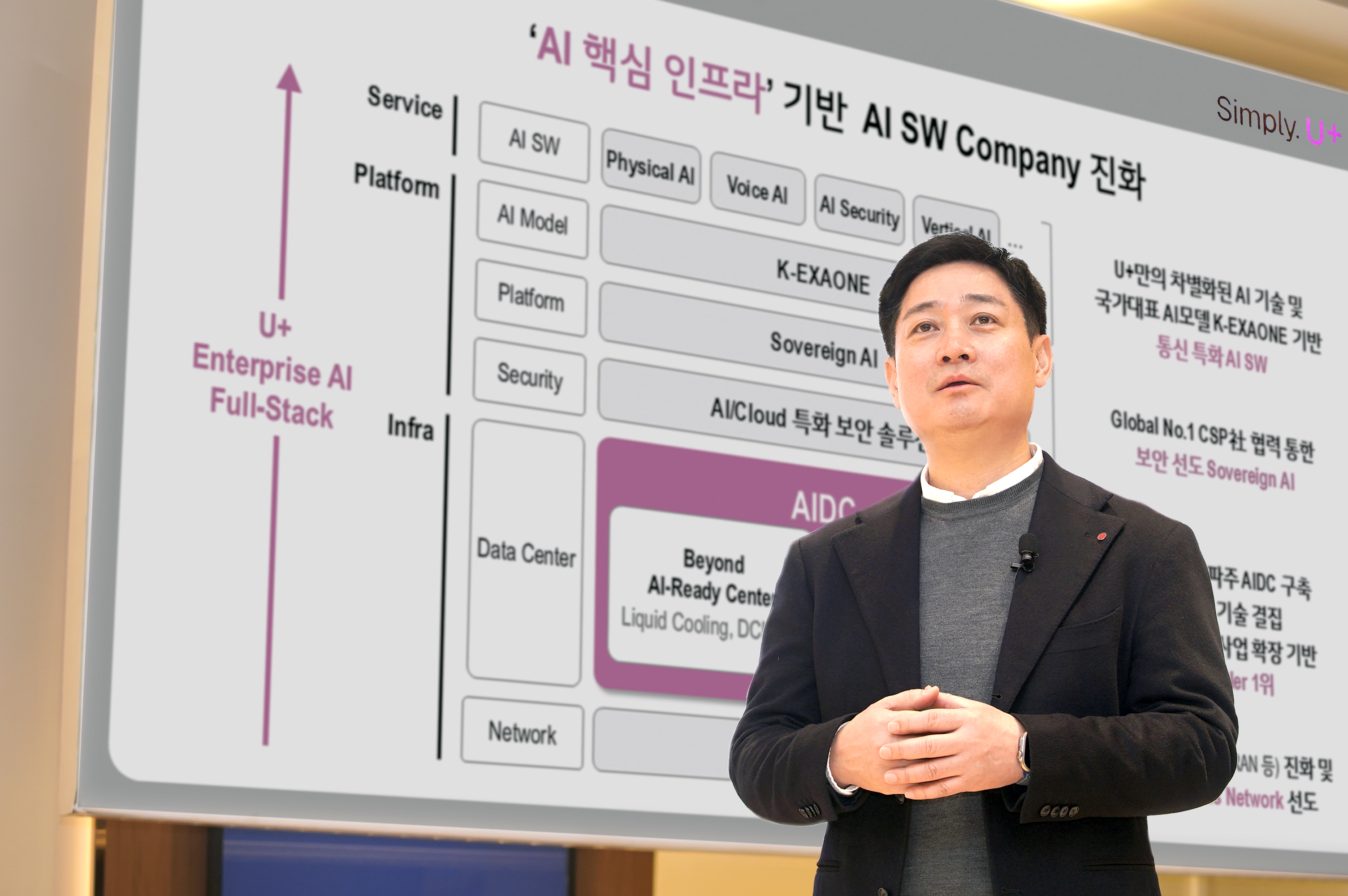 0306 홍범식 CEO “통신 넘어 글로벌 AI SW 기업으로 도약할 것“